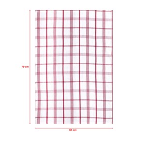 High Quality Red Stripe Design Yarn Dyed <b>Kitchen</b> <b>Towels</b> For Christmas 100% OEM <b>Kitchen</b> <b>Towel</b> Bulk Quantity - Product Image 5