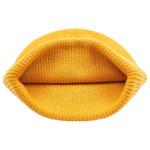 Gorro Unisex de Punto Acanalado de Color Sólido, Gorro de Invierno Informal, 56-58 cm de Circunferencia de Cabeza, Material Acrílico - Product Image 6