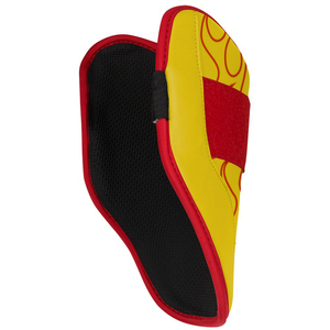 Protège-coude de baseball en cuir personnalisé, léger, réglable avec sangle Velcro, équipement de sécurité sportive, fabricant - Product Image 6