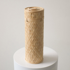 Urne funéraire écologique pour animaux de compagnie, prix compétitif, urnes en bambou tressé naturel faites à la main pour animaux de compagnie - Product Image 5