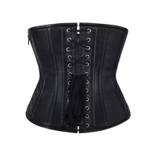 Corsé de Cuero Premium para Mujer, Elegante, con Cordones, Moldeador de Cintura, Servicio de Muestras de Fabricación Personalizada Disponible - Product Image 6
