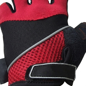 Guantes de Ciclismo Antideslizantes de Medio Dedo para Hombre y Mujer con Cierre de Gancho y Bucle para Ciclismo de Carretera y Montaña, Deportes de Verano, Poliéster, de Fábrica - Product Image 6