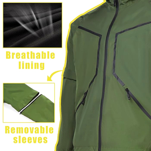 Traje Impermeable para Motocicleta, Chaqueta y Pantalones Impermeables y Resistentes al Viento, Proveedor de Trajes de Lluvia para Senderismo, Traje de Lluvia Ligero e Impermeable - Product Image 2