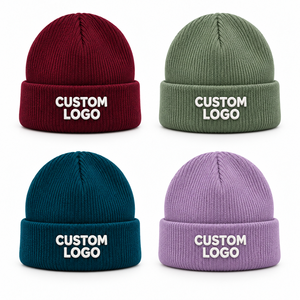 Gorro de Punto de Invierno de Alta Calidad con Logotipo Personalizado, Gorro de Golf con Logotipo Bordado en 3D - Product Image 1