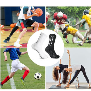 High Performance Athletic Apparel Breathable Sweat Absorbent Durable Polyester Spandex Crew <b>Socks</b> for Gym Fitness Outdoor - Product Image 6