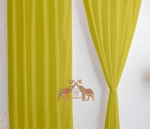 ผ้าม่านผ้าฝ้ายเนื้อเรียบสวยงาม ผ้าธรรมชาติเนื้อนุ่ม กรองแสงได้ดี ตกแต่งบ้านสไตล์โมเดิร์น - Product Image 5