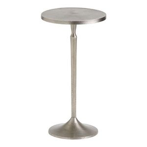 Premium Metal Drink <b>Table</b> For Bedroom Lounge Setup With <b>Minimalist</b> Finish And Functional Round Top - Product Image 6