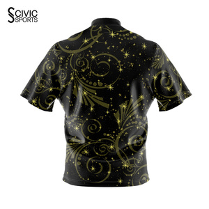 Bowling Jerseys Custom Printed Bowling <b>Apparel</b> Supplier Bowling Jerseys Breathable Performance Wear Manufacturer - Product Image 6