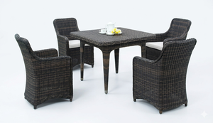 Durable Wicker Outdoor Dining Sets Patio Furniture Sets Elsavador Dining Sets Indonesia Manufacturer Wheater Resistant - Product Image 2