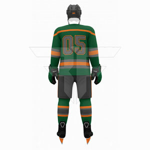 Maillots de sport respirants avec impression par transfert thermique, fabrication de maillots de hockey sur glace, prix de gros, uniforme de hockey sur glace - Product Image 2