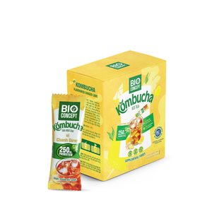 Échantillons Gratuits : Poudre de Kombucha Gingembre Citron Vert Qualité Alimentaire, Mélange en Poudre pour Boisson, Boîtes Personnalisées avec Logo et Emballage sur Mesure - Product Image 1