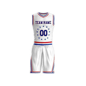 Maillots de basket-ball réversibles personnalisables pour hommes, uniformes vierges par sublimation, shorts de basket-ball d'été 2025 – Vente en gros - Product Image 1