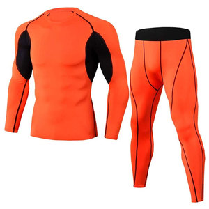Conjunto de Compresión Profesional para Gimnasio, Ropa Deportiva Transpirable y Elástica para Entrenamiento Atlético, para Hombre, Uso Diario - Product Image 6