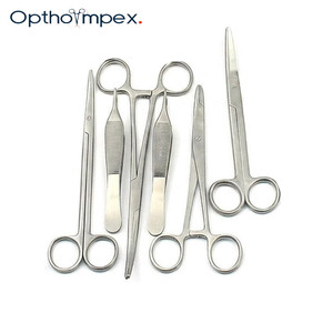 Instrumentos Quirúrgicos Veterinarios Profesionales para Clínicas y Hospitales Veterinarios, Procedimientos Médicos, Juego de Acero Inoxidable con Certificación CE - Product Image 3