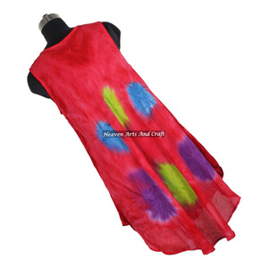 Precio de Fábrica, Último Producto para el Verano, Vestido Largo de Mujer, Estilo Boho, Exclusivo, Tie Dye, Diseño Elegante, Sin Mangas, a la Moda - Product Image 1