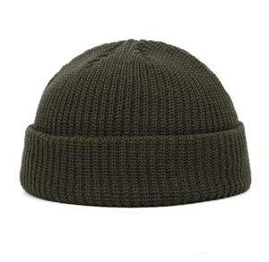 Unisex Solid Color Polyester Adjustable Beanie <b>Hat</b> 56-58CM Casual <b>Winter</b> Outdoor for Adults - Product Image 5