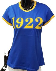 T-shirt pour homme de haute qualité avec Sigma Gamma Rho lettres grecques attirail de sororité tissu sergé SGRho Ringer Design - Product Image 2