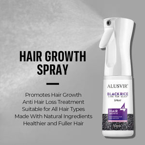 Spray Capillaire Professionnel Personnalisable Anti-Chute au Riz Noir Naturel et Biotine, Lissant, Hydratant et Stimulant la Croissance des Cheveux aux Acides Aminés - Product Image 2