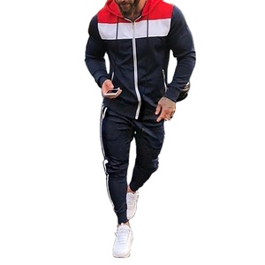 Combinaisons de jogging surdimensionnées tendance avec logo personnalisé Ensembles de pantalons de survêtement et sweat à capuche vierges Fabricant de vêtements de sport Survêtements unisexe - Product Image 1