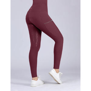 High Quality Custom Women's <b>Equestrian</b> <b>Leggings</b> Wholesale Horse Riding Breeches Female Riding - Product Image 2