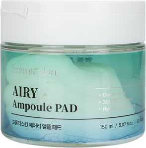 [FROM THE SKIN] Airy Ampoule Pad 60 Pads 150ml |   Discos Exfoliantes e Iluminadores |   Cosmética Coreana Antienvejecimiento |   Todo Tipo de Piel - Product Image 4
