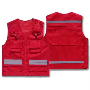 เสื้อกั๊กรักษาความปลอดภัยเสื้อกีฬาแห้งเร็วระบายอากาศได้ดี - Product Image 1