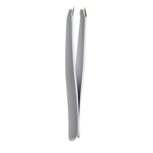 Slant Tip Eyebrow Tweezer For Accurate Hair <b>Removal</b> Stainless Steel Beauty <b>Tool</b> For Eyebrow Grooming And Styling - Product Image 2