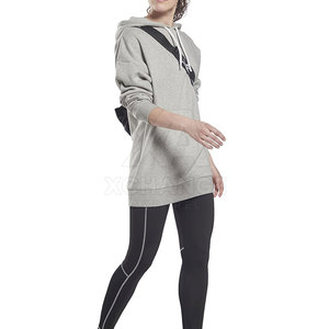 Sweat-shirts amples pour femmes en coton mélangé moderne, avec tissu doux et style décontracté pour un confort quotidien et une mode de voyage. - Product Image 3
