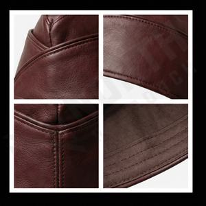 Sombreros de cuero personalizados Gorras Fabricación Piel de cordero Sombreros suaves Tienda en línea Tienda Envío rápido gratis - Product Image 4