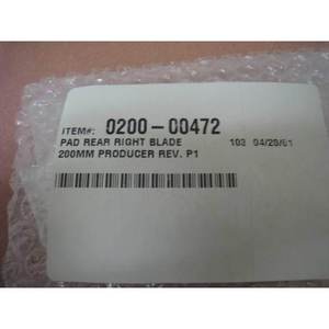 แผ่นรอง AMAT 0200-00472 ใหม่ 2 ชิ้น, ด้านหลังขวา, ใบมีด - อุปกรณ์และอะไหล่เซมิคอนดักเตอร์ระดับโลกที่เชื่อถือได้ - Product Image 4