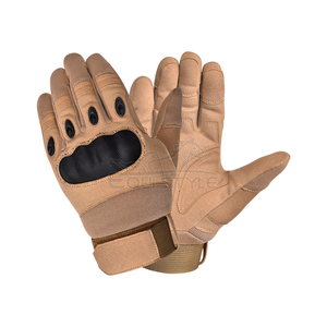 Guantes Tácticos Coyote Profesionales Negros con Protección Completa para los Dedos y Nudillos Duros, Protección Contra Impactos, Logotipo Personalizado, Guantes de Caza - Product Image 1