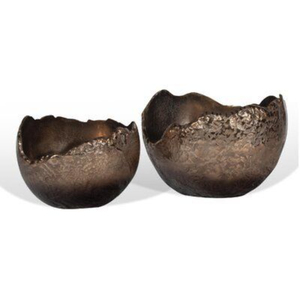 Handmade Modern Dining Tabletop Fruit Serving Bowl Elegant Aluminium Handcrafted <b>Snacks</b> Bowl - Product Image 2