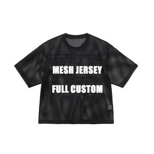 Maillot de football en mesh personnalisé en gros, produit tendance, sublimé, design unisexe, prix de gros - Product Image 2