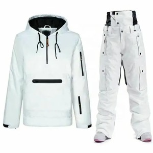 Traje de Nieve con Capucha Personalizado para Niños y Niñas, 2 Piezas, Cálido, Impermeable, Cortavientos, para Snowboard y Esquí - Product Image 1