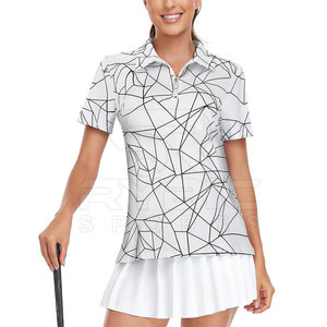 Ropa de alto rendimiento para mujer, polos estampados diseñados para uniformes corporativos, actividades deportivas y promoción. - Product Image 4