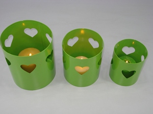 ชุดเชิงเทียนเหล็ก 3 ชิ้น - Product Image 1