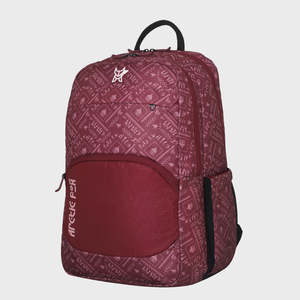 กระเป๋าเป้สะพายหลังสำหรับแล็ปท็อป Arctic Fox Warli Tawny Port - กระเป๋าเดินทาง PU ทันสมัยพร้อมพอร์ต USB - Product Image 3