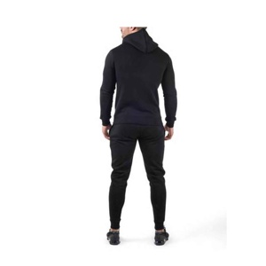 Chándal de lana 100% algodón personalizable para hombre con diseño bordado de cuello con capucha de Aaron Garments para el invierno - Product Image 6