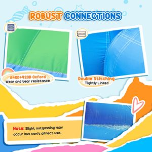 Scivolo d'Acqua Gonfiabile 8 in 1 ad Alta Potenza 680W per Bambini 3-8 Anni, Divertenti Strutture Gonfiabili per Divertimento Acquatico - Product Image 5