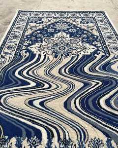 Luxury Handmade Woolen Carpet for Home Eco-Friendly Modern Style for Bedroom Living Room Hall Prayer <b>Floor</b> Ready Ship Low Price - Product Image 3