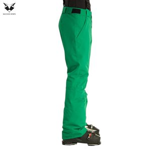 Pantalon de ski imperméable en polyester de couleur unie verte, nouvelle arrivée, qualité supérieure, tendance actuelle, vêtements pour adultes, style le plus récent, vêtements d'hiver - Product Image 3
