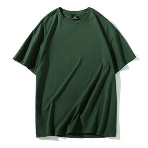 เสื้อยืดผู้ชายคุณภาพสูงขายส่ง ผ้าฝ้าย 100% 180 กรัม พิมพ์ลายด้านหน้าด้วยความร้อน ป้องกันรอยยับ ระบายอากาศได้ดี - Product Image 1