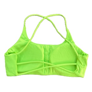 Soutien-gorge de sport rembourré amovible réversible pour femmes Soutiens-gorge de fitness push-up sans couture respirants pour la course à pied Style simple - Product Image 4