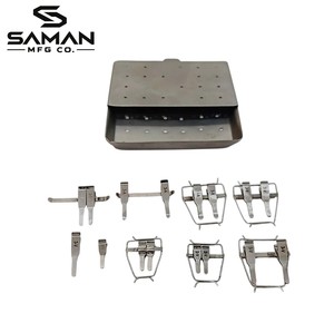 Pinzas Vasculares Micro Acland de Alta Calidad 11x12 17x17 24x23mm, Juego de Instrumentos Quirúrgicos Microvasculares de Precisión de Acero Inoxidable - Product Image 6