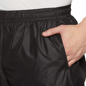 Survêtement à capuche noir pour homme, fermeture éclair intégrale, léger, respirant, vêtements de sport décontractés avec poches latérales, pour le printemps - Product Image 6