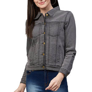 Chaquetas Vaqueras para Mujer, Diseño Moderno, Precio Razonable, Ropa Juvenil, Servicio OEM - Product Image 5
