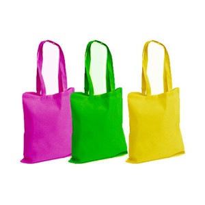 Sac de shopping en toile de coton blanc crème de haute qualité, taille moyenne, avec doubles poignées, personnalisable, vente en gros, collection Rocky Road 2026 - Product Image 1