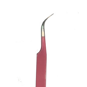 Pinces ergonomiques pour extensions de cils, application confortable et travail de beauté professionnel - Product Image 6