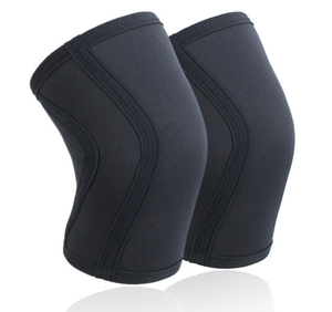 Genouillères de Powerlifting Professionnelles Respirantes en Nylon et Coton Rigide 7mm 9mm, Personnalisables (Couleur, Logo, Emballage), Protection Renforcée, Grandes Tailles - Product Image 5