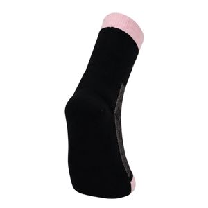 Black Pink <b>Socks</b> Women One Size Fits Most Crew <b>Socks</b> Casual Fashion Cotton <b>Socks</b> Athletic Style Comfortable Footwear - Product Image 3